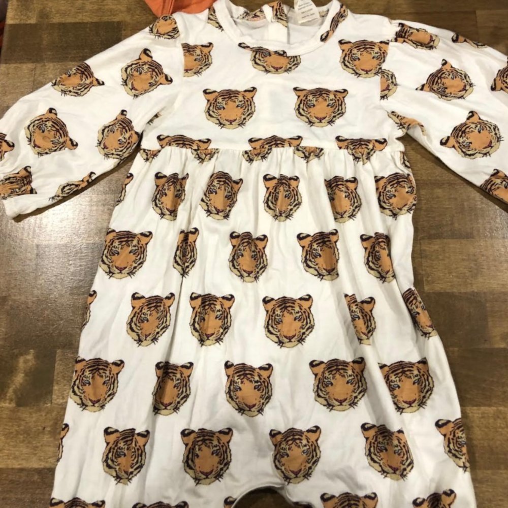 Kate Quinn Bubble Jumpsuit in discontinued tiger print